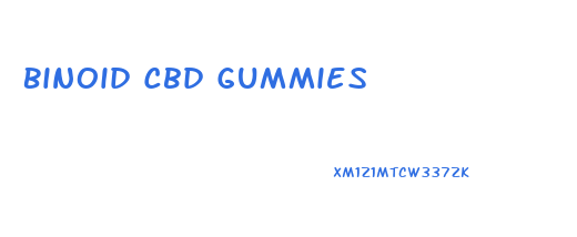 Binoid Cbd Gummies