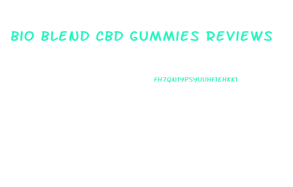 Bio Blend Cbd Gummies Reviews