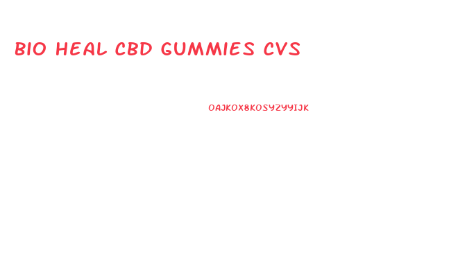 Bio Heal Cbd Gummies Cvs