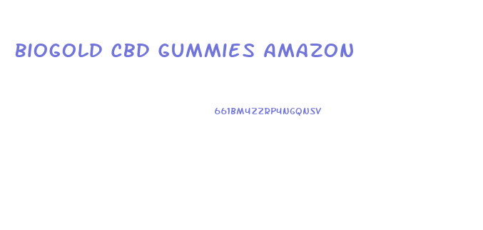 Biogold Cbd Gummies Amazon