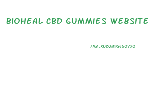 Bioheal Cbd Gummies Website