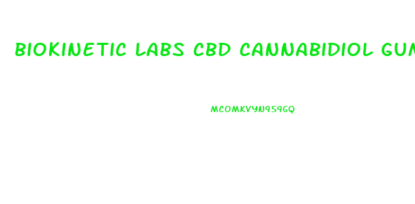Biokinetic Labs Cbd Cannabidiol Gummies