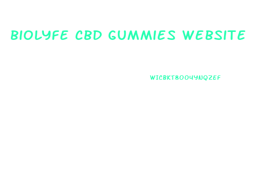 Biolyfe Cbd Gummies Website