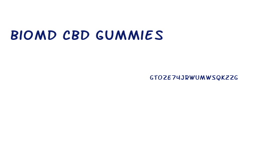 Biomd Cbd Gummies