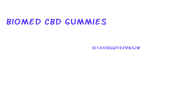 Biomed Cbd Gummies