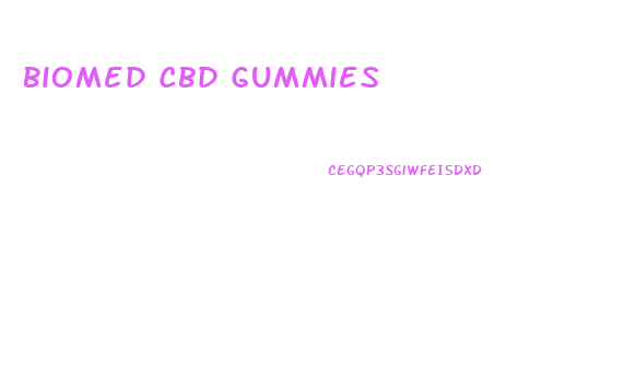 Biomed Cbd Gummies
