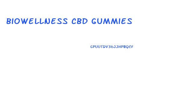 Biowellness Cbd Gummies