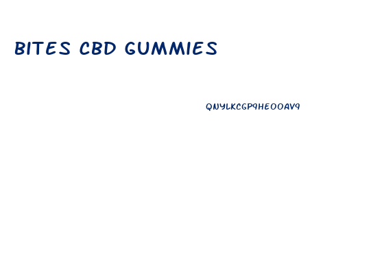 Bites Cbd Gummies