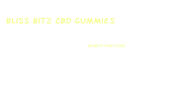 Bliss Bitz Cbd Gummies