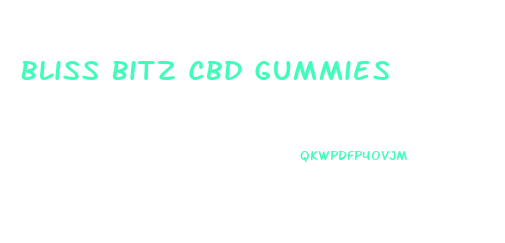 Bliss Bitz Cbd Gummies