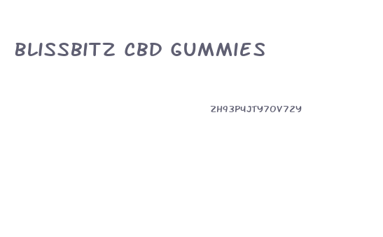 Blissbitz Cbd Gummies