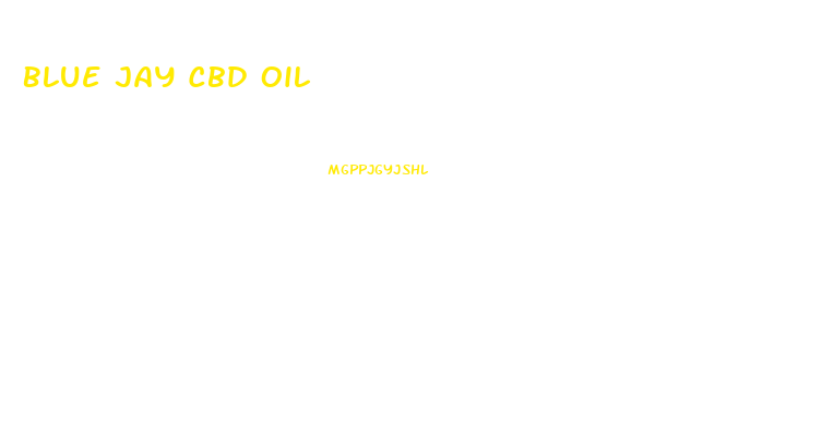 Blue Jay Cbd Oil