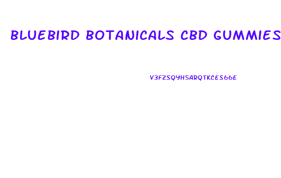 Bluebird Botanicals Cbd Gummies Review