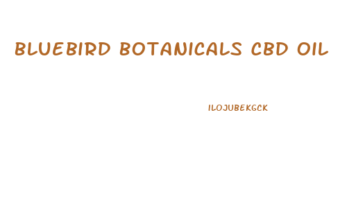 Bluebird Botanicals Cbd Oil