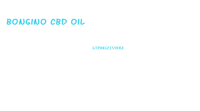 Bongino Cbd Oil