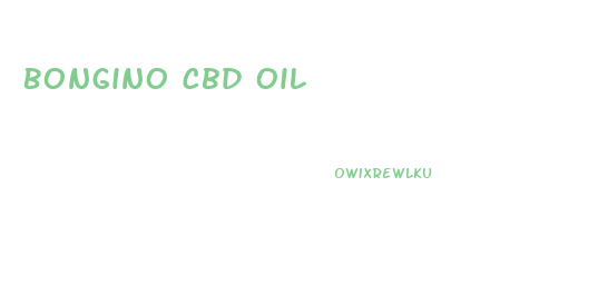 Bongino Cbd Oil