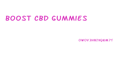 Boost Cbd Gummies