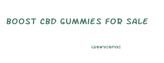 Boost Cbd Gummies For Sale