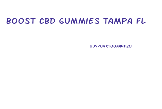 Boost Cbd Gummies Tampa Fl