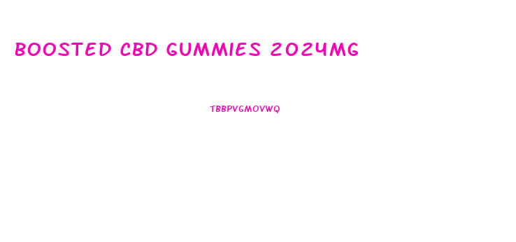 Boosted Cbd Gummies 2024mg