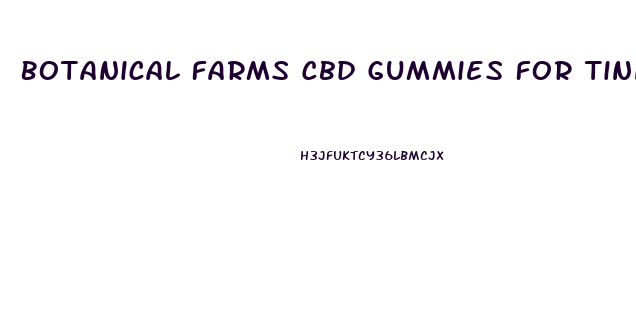 Botanical Farms Cbd Gummies For Tinnitus