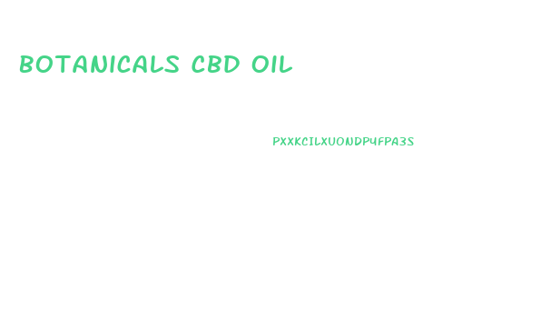 Botanicals Cbd Oil