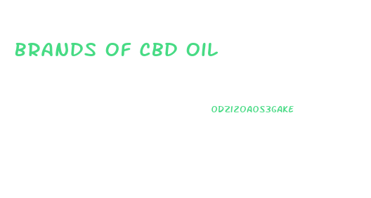 Brands Of Cbd Oil