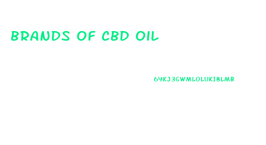 Brands Of Cbd Oil