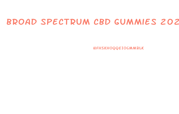 Broad Spectrum Cbd Gummies 2024 Mg