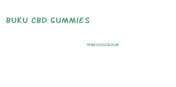 Buku Cbd Gummies