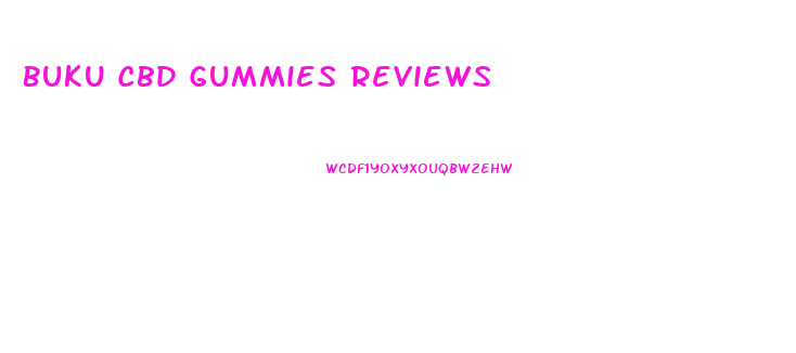 Buku Cbd Gummies Reviews