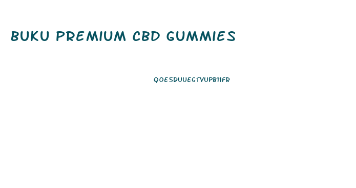 Buku Premium Cbd Gummies