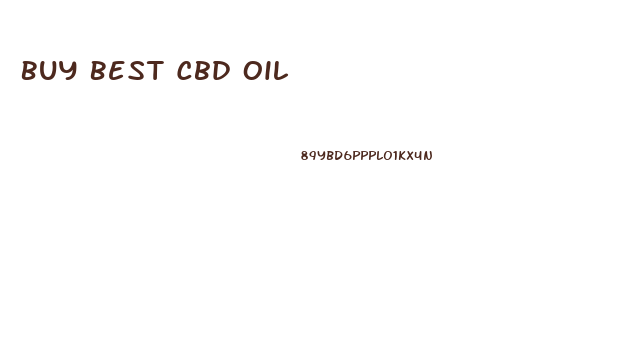 Buy Best Cbd Oil