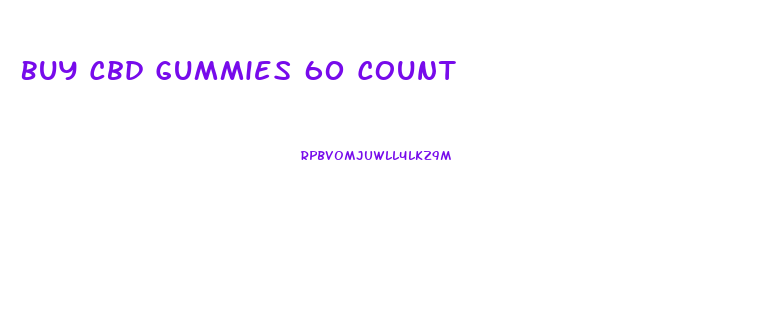 Buy Cbd Gummies 60 Count