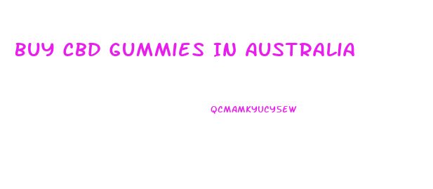 Buy Cbd Gummies In Australia