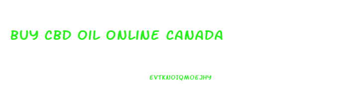 Buy Cbd Oil Online Canada