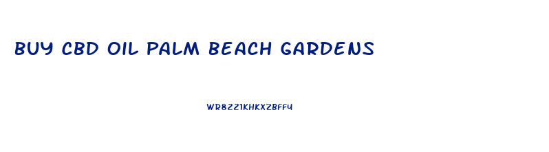 Buy Cbd Oil Palm Beach Gardens
