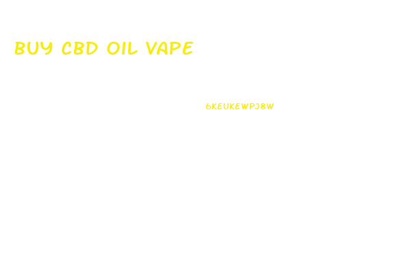 Buy Cbd Oil Vape