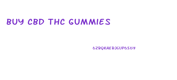 Buy Cbd Thc Gummies