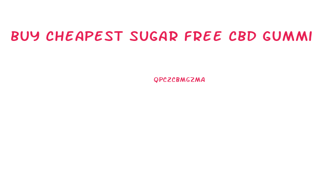 Buy Cheapest Sugar Free Cbd Gummies Near Me