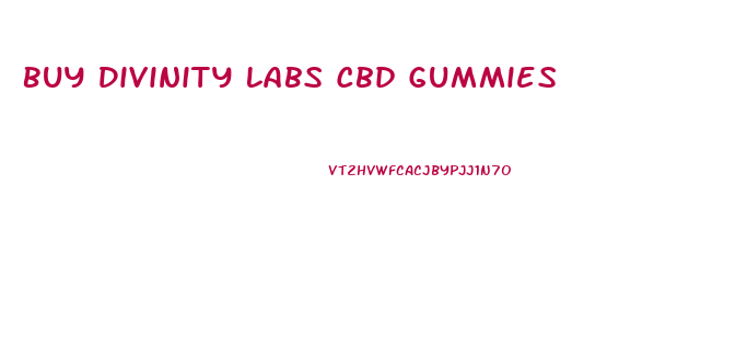Buy Divinity Labs Cbd Gummies
