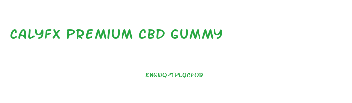 Calyfx Premium Cbd Gummy