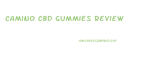 Camino Cbd Gummies Review