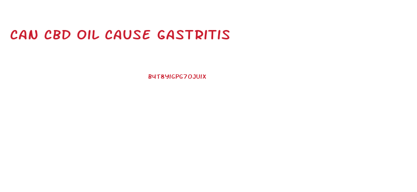 Can Cbd Oil Cause Gastritis