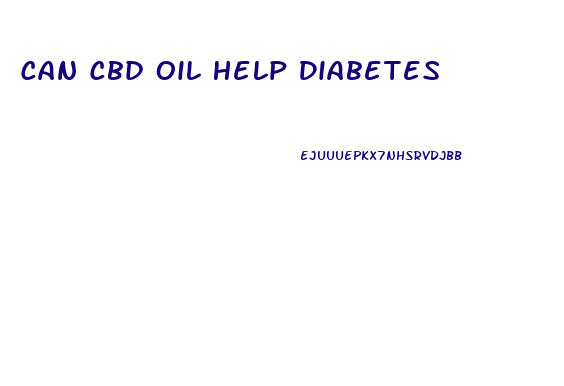 Can Cbd Oil Help Diabetes