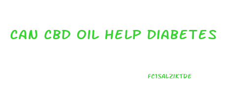 Can Cbd Oil Help Diabetes
