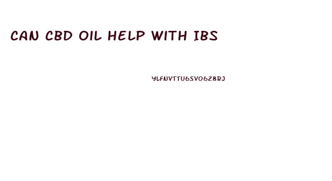 Can Cbd Oil Help With Ibs