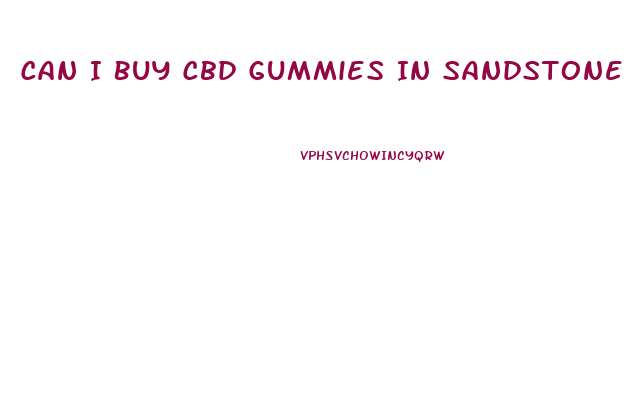 Can I Buy Cbd Gummies In Sandstone Mn