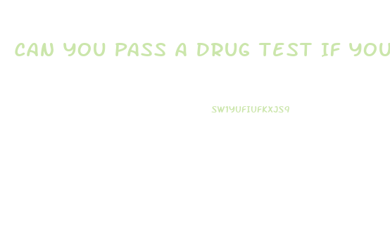 Can You Pass A Drug Test If You Use Cbd Oil