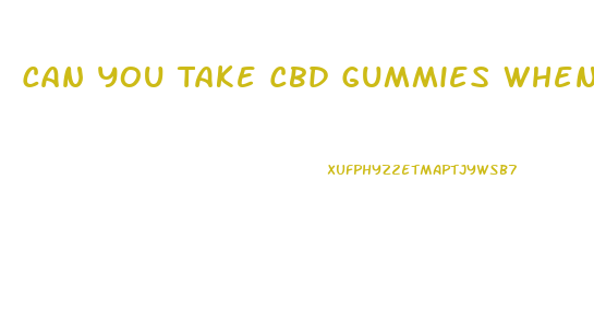 Can You Take Cbd Gummies When You Re Pregnant